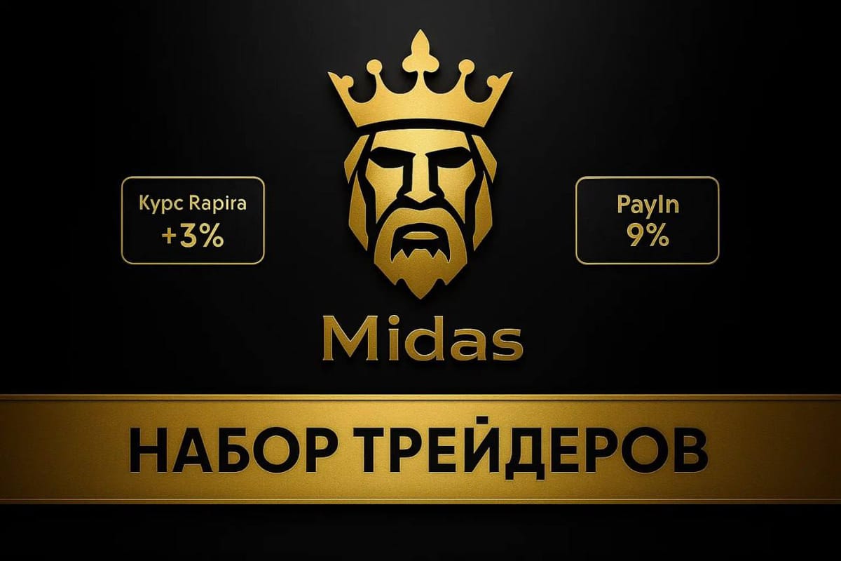 🔥 СТАНЬ ТРЕЙДЕРОМ MIDAS