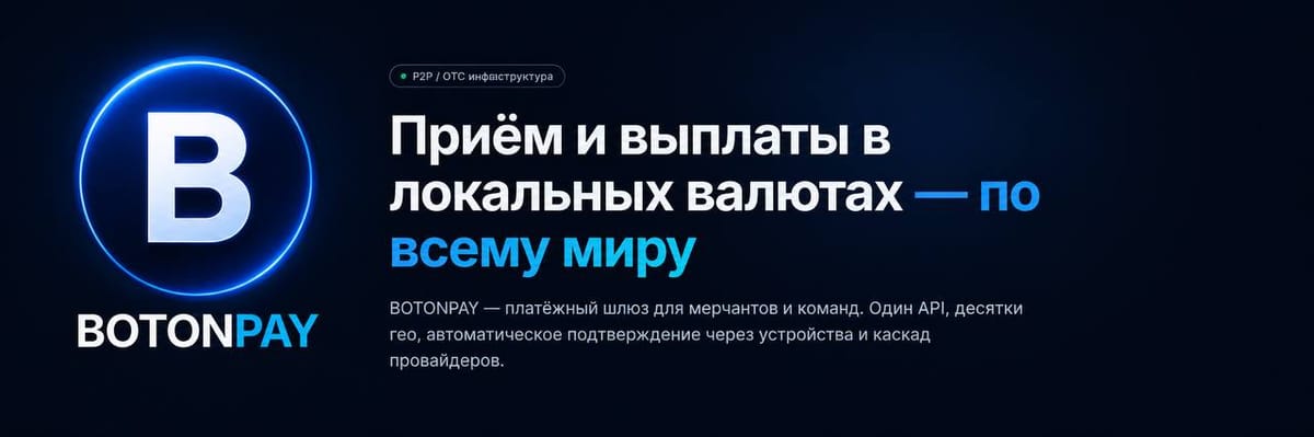 Открыт набор на Казахстан и Турцию в Botonpay