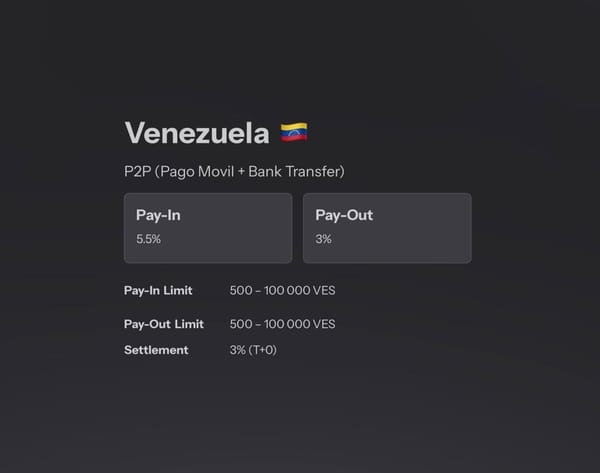 🇻🇪 Оффер на П2П в Венесуэле