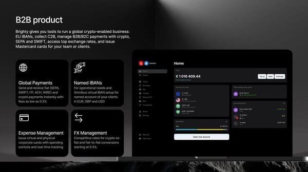 😎 Финансовая платформа Brighty – объедините ваши финансовые операции