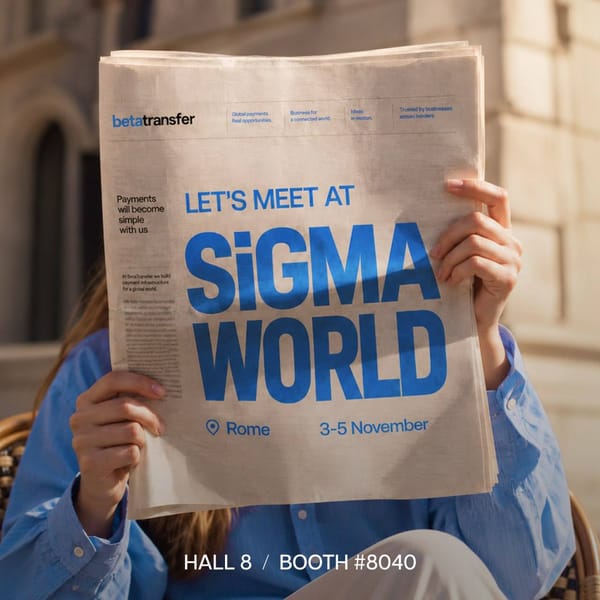 Dove si incontra Betatransfer? - A SiGMA World!